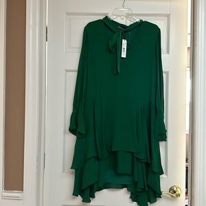 Alice+Olivia Moore Layered Tunic Dress
